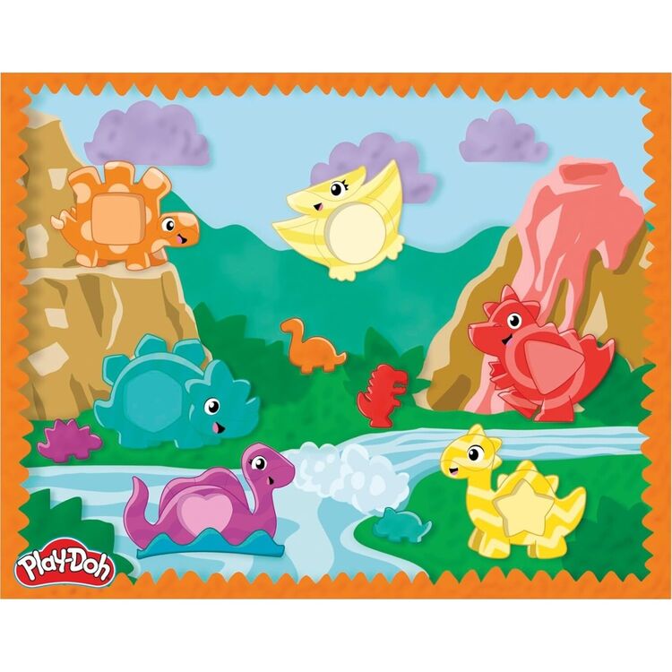 Product Πλαστελίνη Hasbro Play-Doh Starters: Doh & More - Shapes And Colors Dino (G0491) image