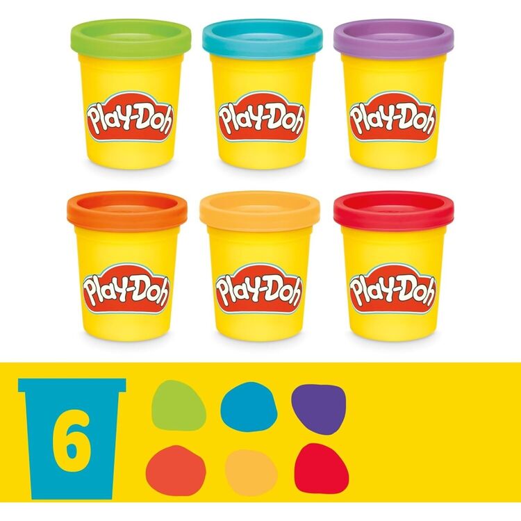 Product Πλαστελίνη Hasbro Play-Doh Starters: Doh & More - Shapes And Colors Dino (G0491) image
