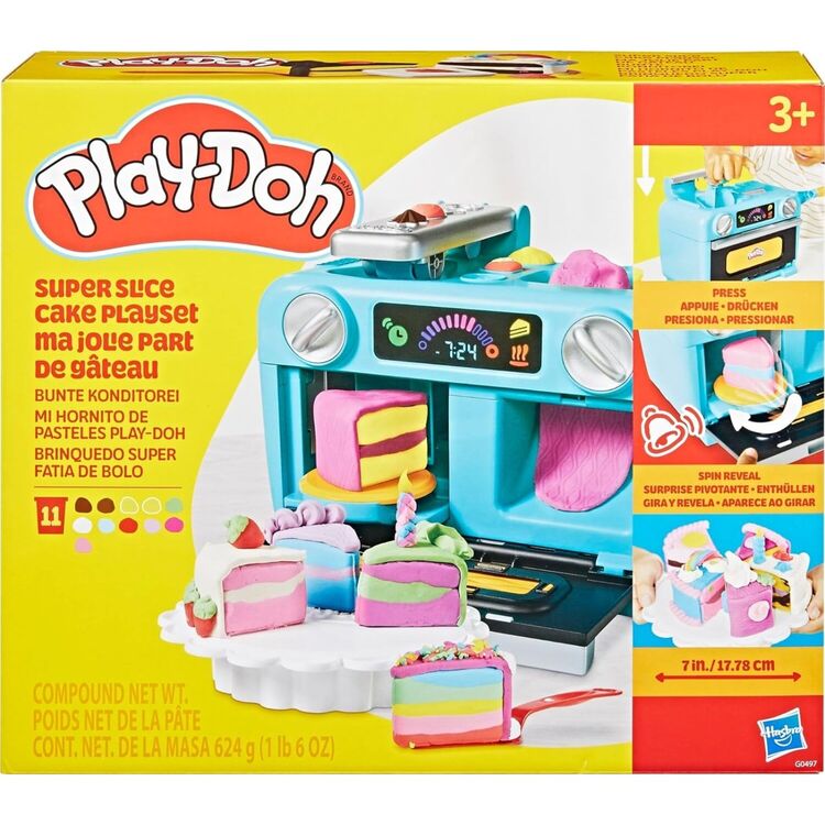 Product Πλαστελίνη Hasbro Play-Doh: Doh &amp; More - Super Slice Cake Playset (G0497) image