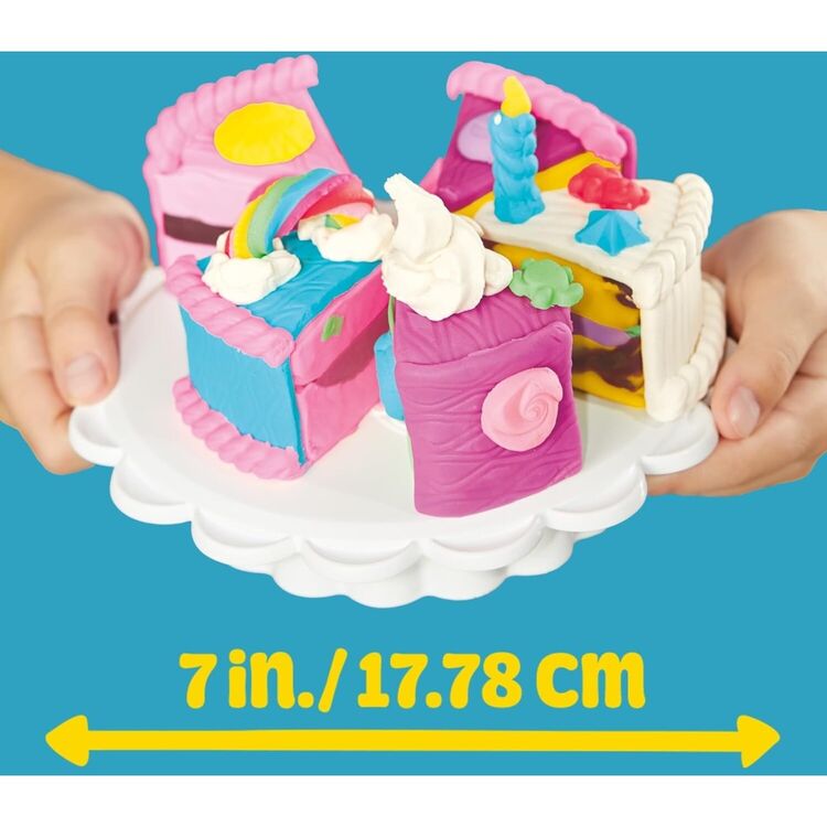 Product Πλαστελίνη Hasbro Play-Doh: Doh &amp; More - Super Slice Cake Playset (G0497) image