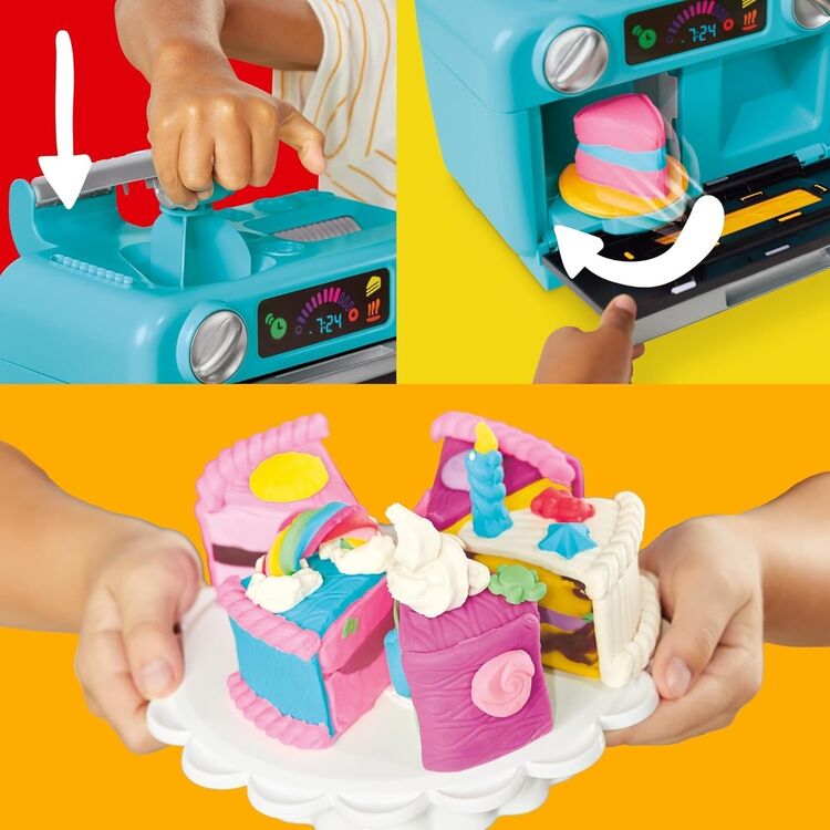 Product Πλαστελίνη Hasbro Play-Doh: Doh &amp; More - Super Slice Cake Playset (G0497) image