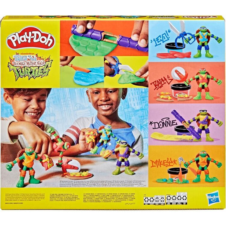 Product Hasbro Play-Doh TMNT: Tales of the Teenage Mutant Ninja Turtles - Cowabunga Creations (G0556) image