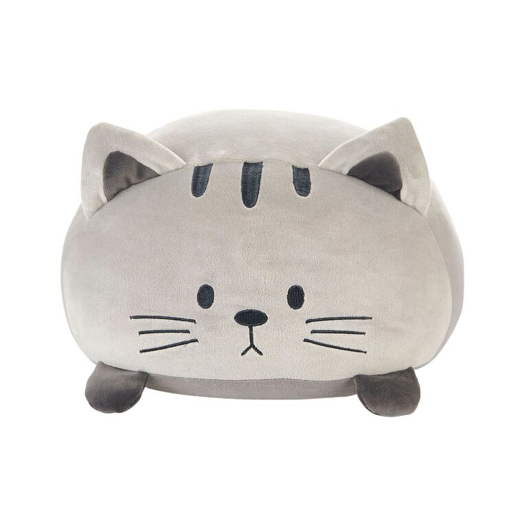 Product Λούτρινο Μαξιλάρι Kawaii Kitty Grey image