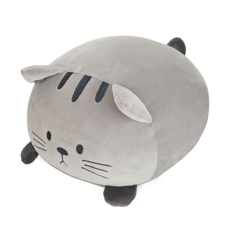 Product Λούτρινο Μαξιλάρι Kawaii Kitty Grey image
