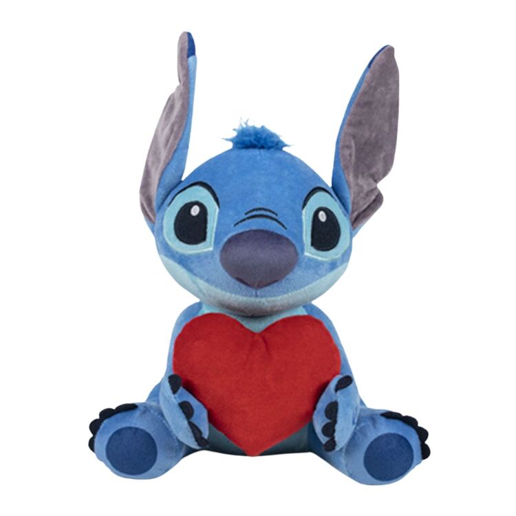 Product Disney Stitch With Heart Plush with Sound image