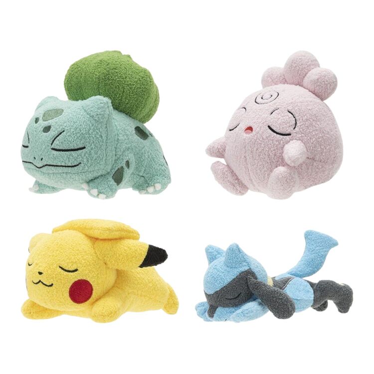 Product Pokemon Sleeping Plush 1pc Random Pick image