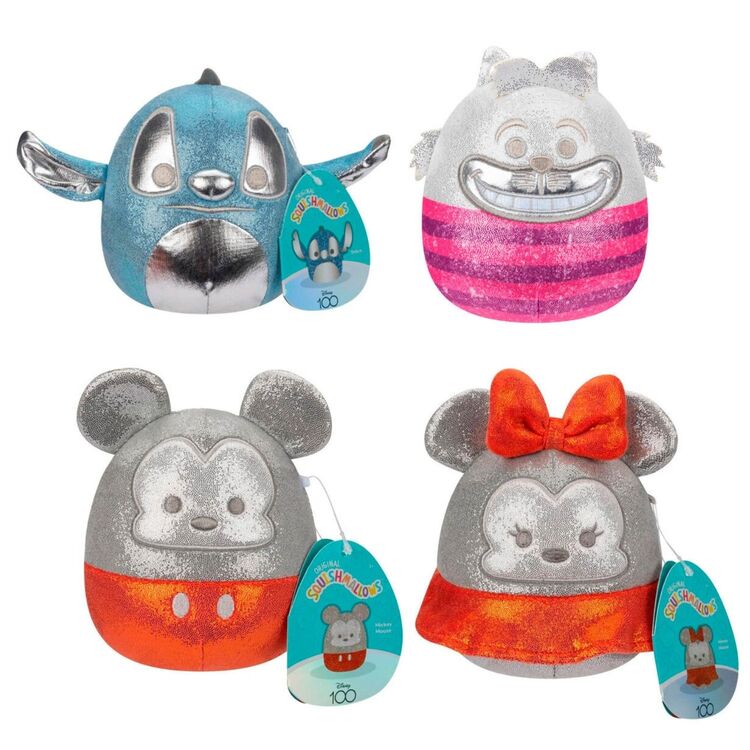 Product Λούτρινα Squishmallows Disney 100 Anniversary 4 pack image