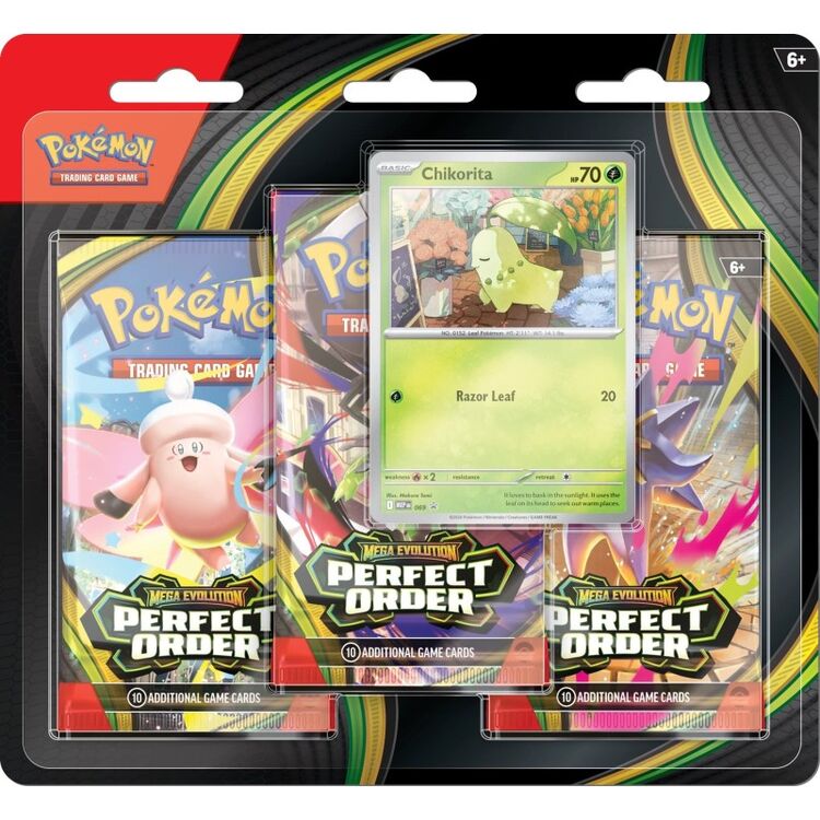 Product Pokemon TCG Mega Evolution: Perfect Order 3 Booster Blister image
