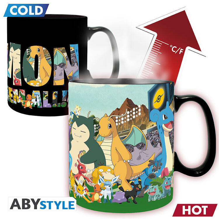 Product Pokemon Gotta Catch Them All Heat Change Mug image