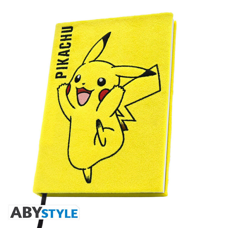 Product Pokemon Premium A5 Notebook "Plush Pikachu" image