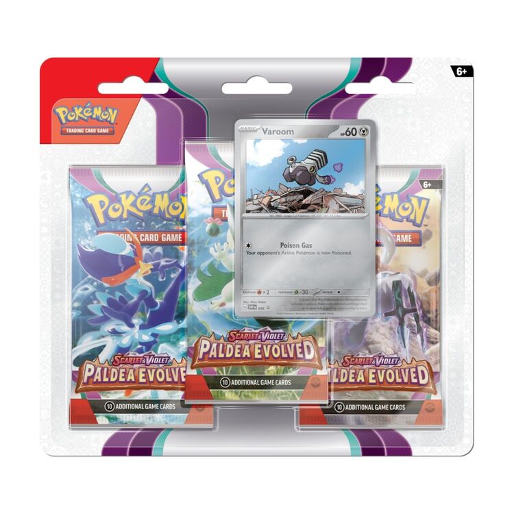 Product Pokemon Paldea Evolved 3-Pack Booster image