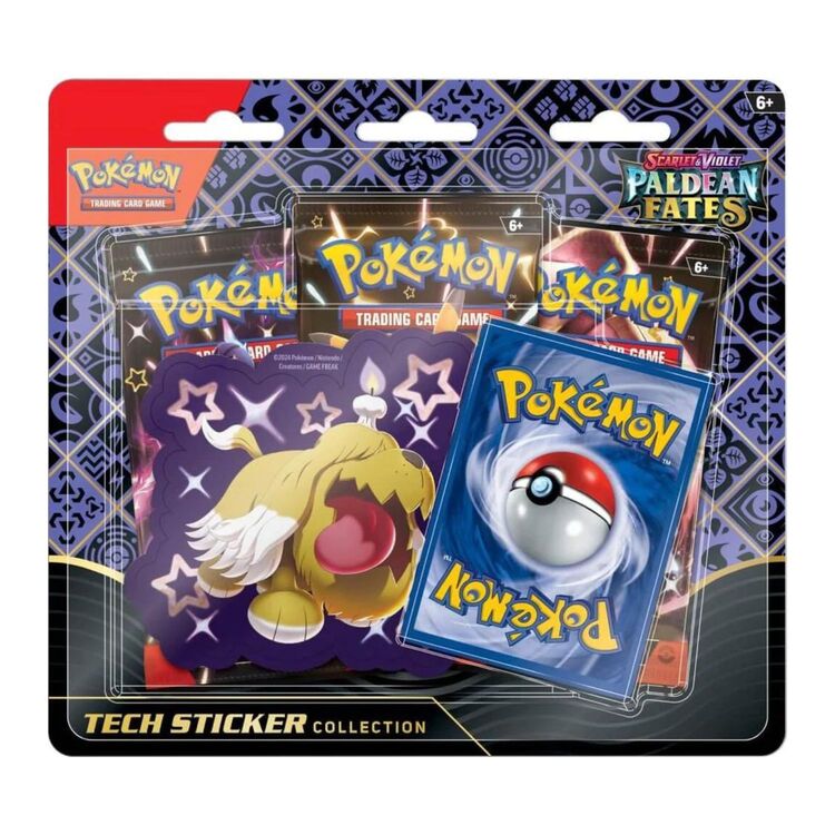 Product Pokemon TCG Paldean  Fates Tech Sticker Collection Blister image