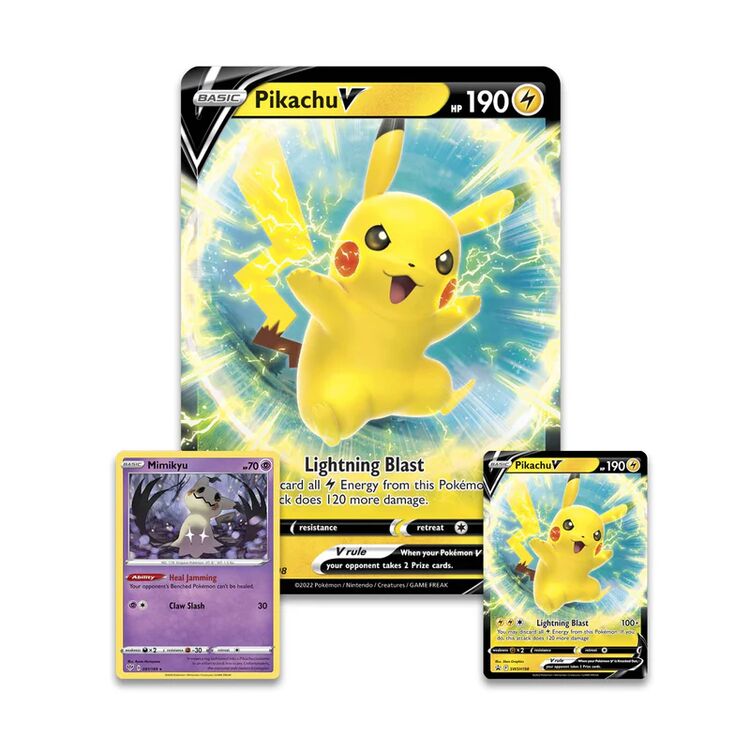 Product Pokemon TCG Pikachu V Box image