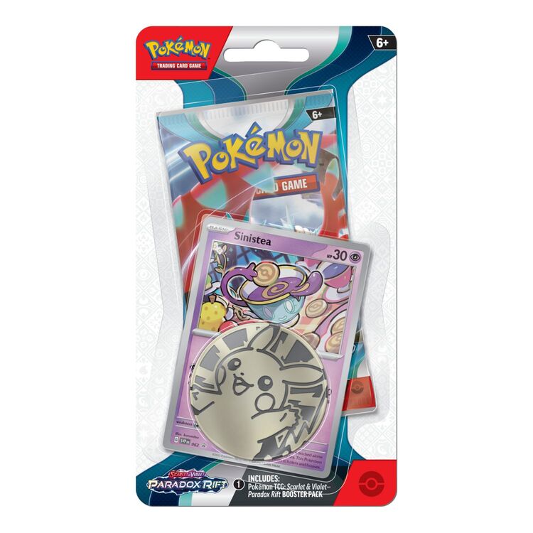 Product Pokemon TCG Scarlet & Violet Paradox Rift Sinistea Checklane Blister image