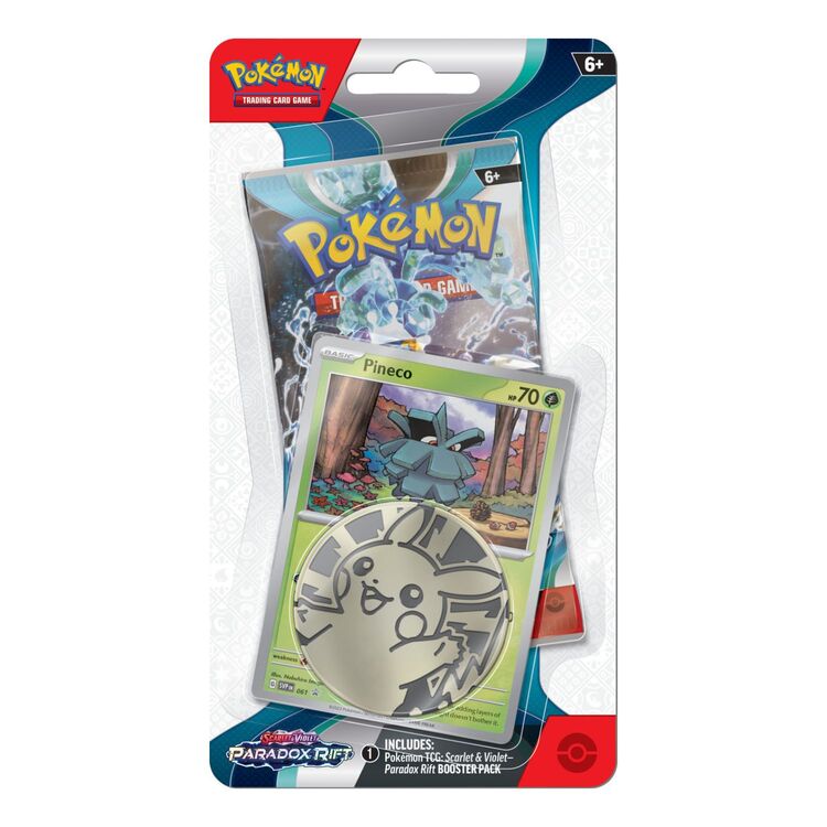 Pokémon - SV04 Scarlet & Violet Paradox Rift Checklane Blister Set - TCG Treasure