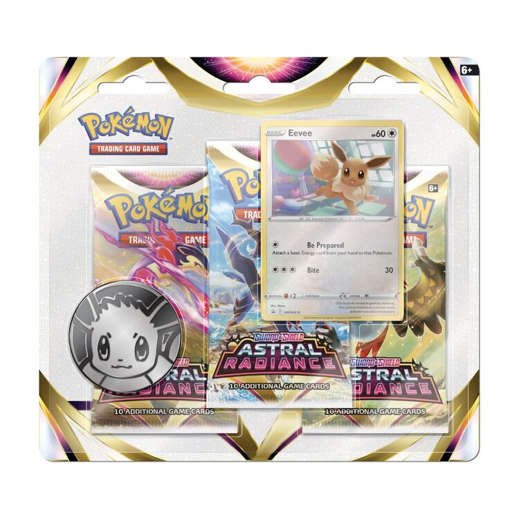 Product Pokemon TCG Sword & Shield 10 Astral Radiance Blister 3-pack image