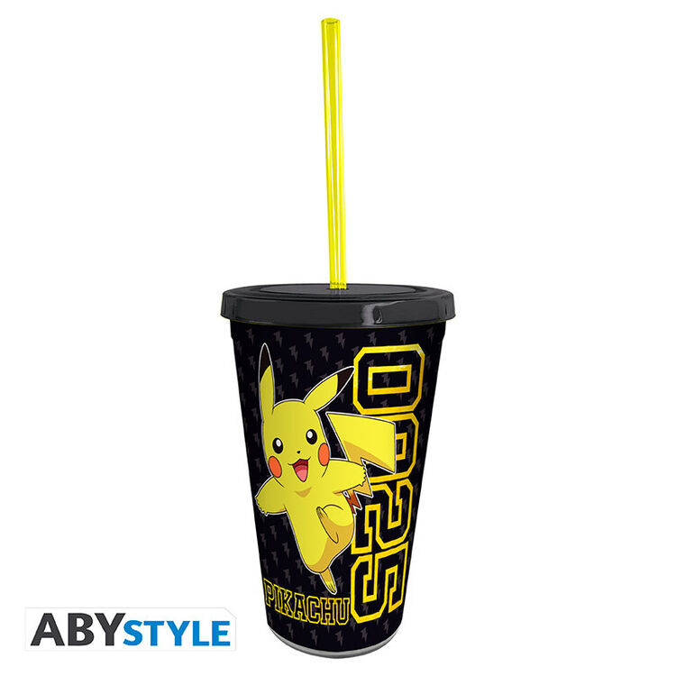 Product Pokemon Pikatchu Tumbler With Straw image