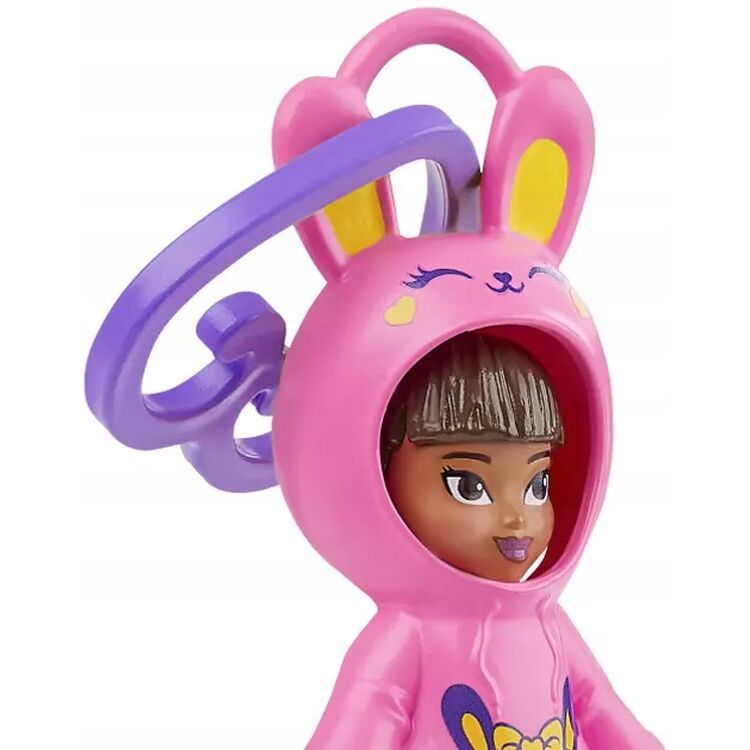 Product Mattel Polly Pocket: Friend Clips Doll with Hoodie Bunny (HRD63) Keychain image