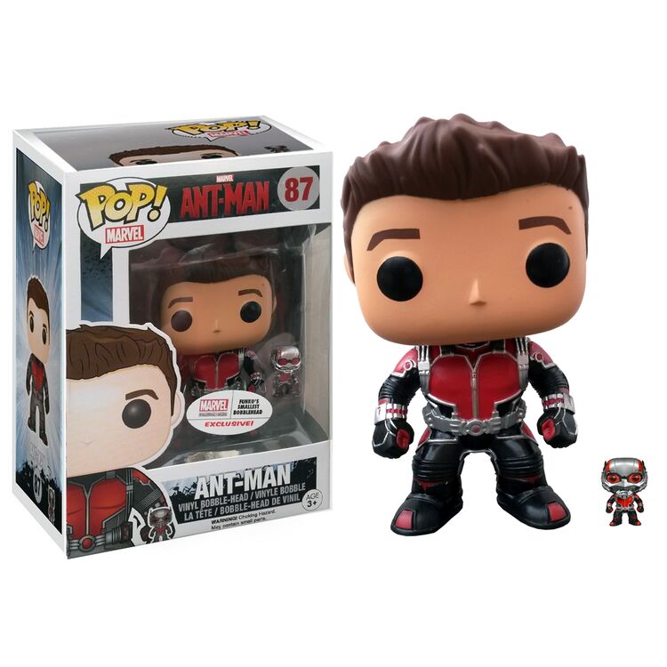 Product Funko Pop! Ant-Man Unmasked & Mini Fig Limited image