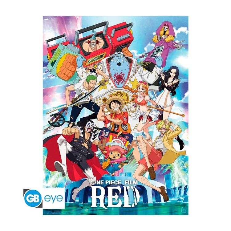 One Piece Red Poster Nerdom