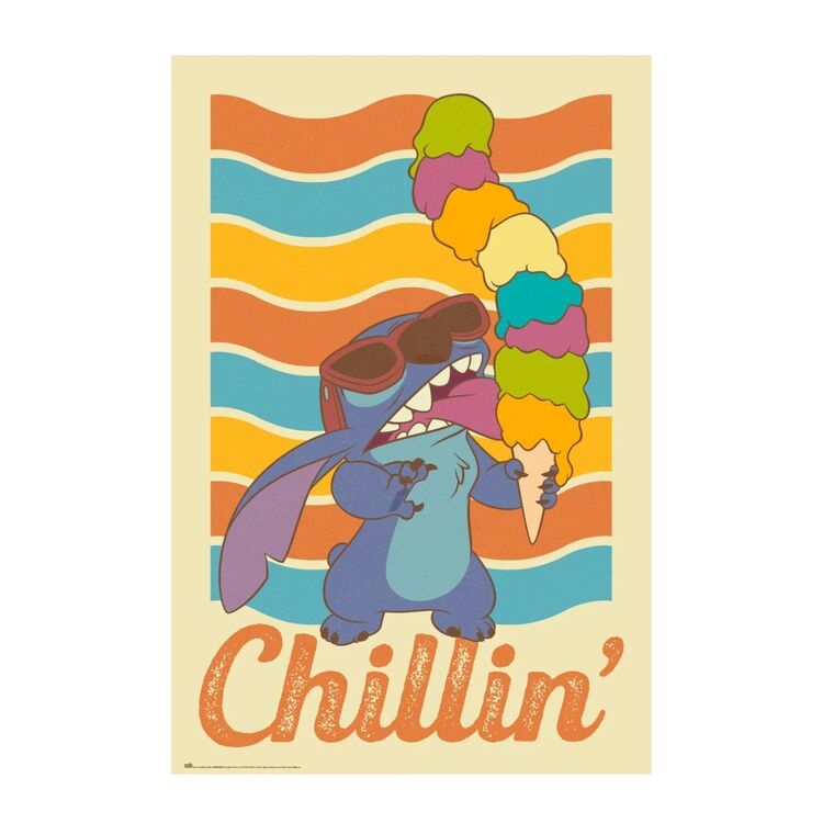 Product Stitch Chillin's Poster image
