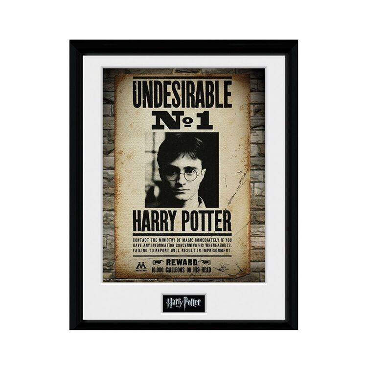 Product Harry Potter Framed Poster No.1 Undesirable image