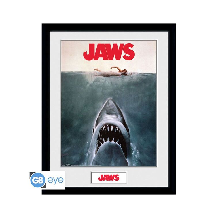 Product Jaws Key Art Poster Framed image