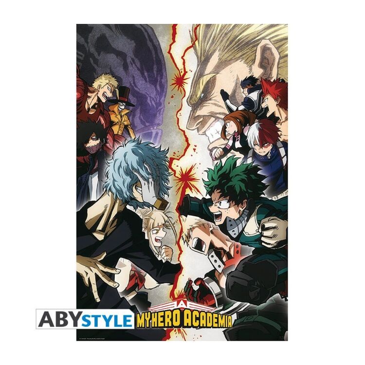 Product My Hero Academia Heros vs Villains Poster image