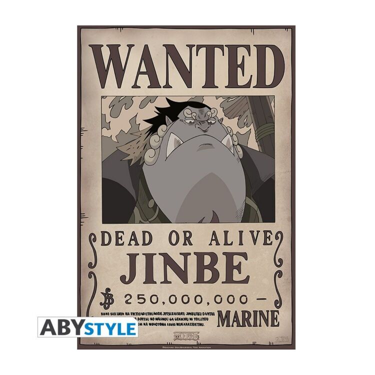 Product One Piece Poster Wanted Jinbe image
