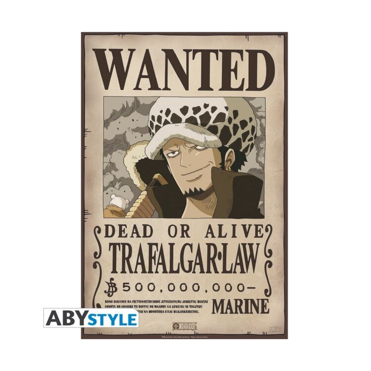 Product One Piece Trafalgar Poster Wanted image