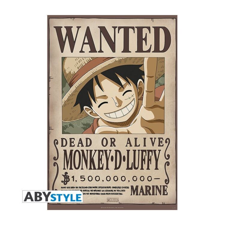 Product Αφίσα One Piece Luffy Wanted image