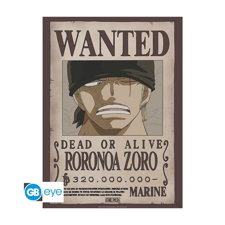 Product Αφίσα One Piece Zoro Wanted image