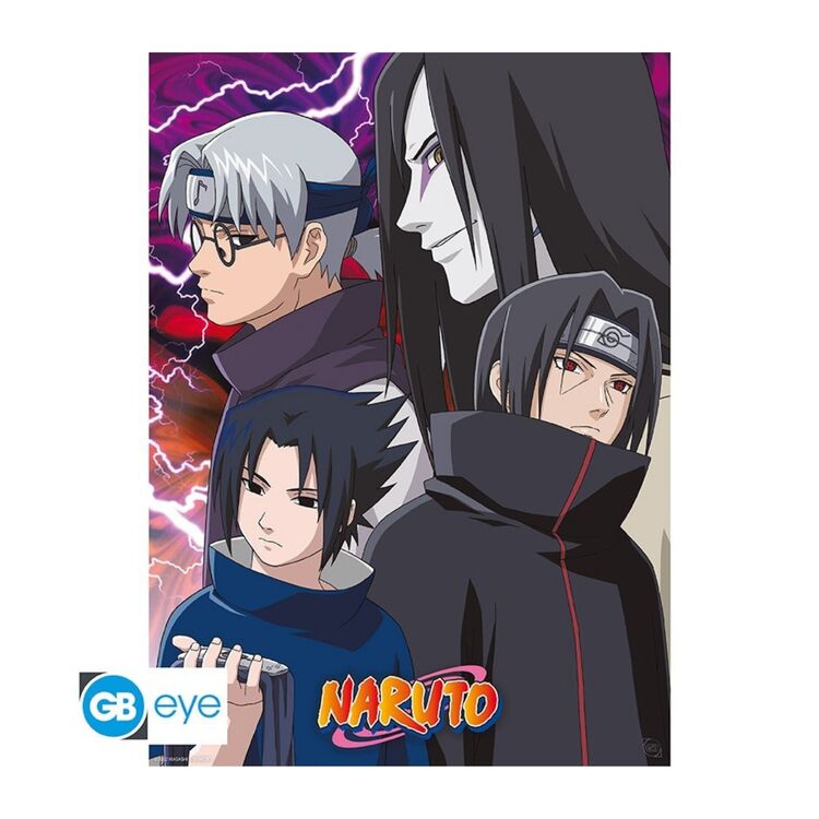 Product Naruto Set 2 Chibi Poster Konoha Ninjas & Deserters image
