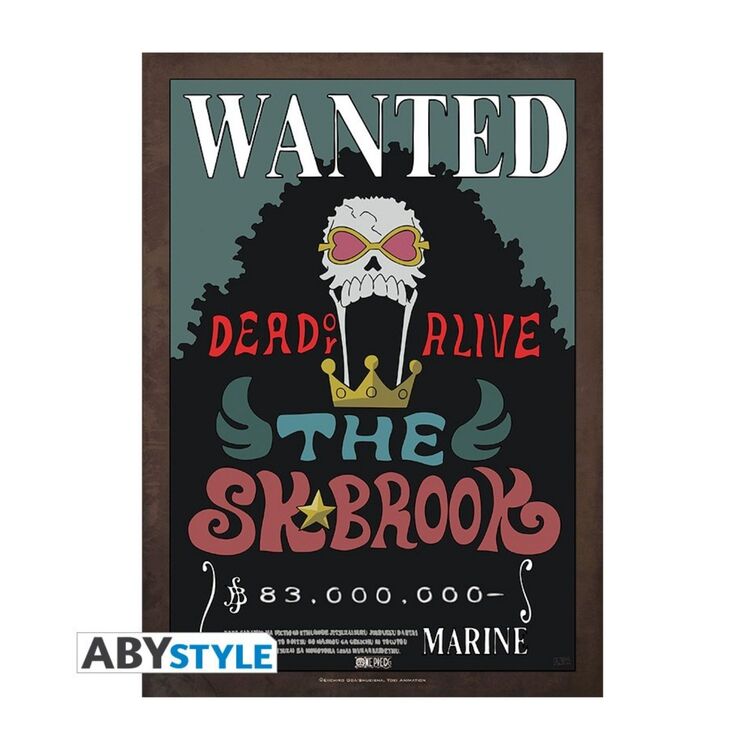 Product One Piece 9 Posters Wanted Luffy's Crew Wano image