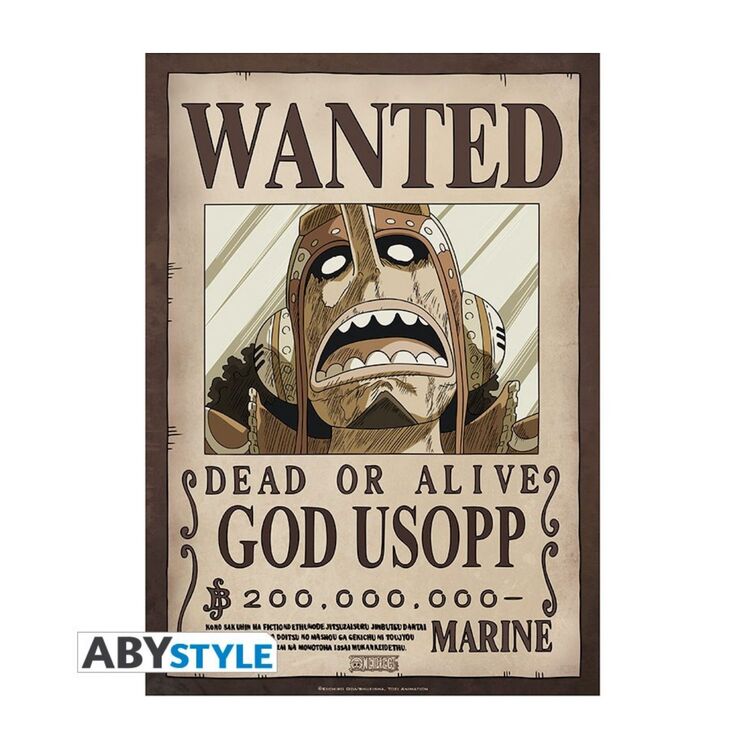 Product One Piece 9 Posters Wanted Luffy's Crew Wano image