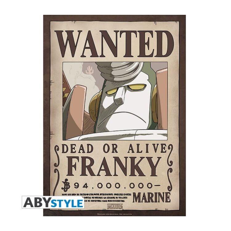Product One Piece 9 Posters Wanted Luffy's Crew Wano image