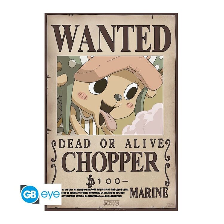 Product Αφίσες Σετ των 2 One Piece Chibi Wanted Brook & Chopper image