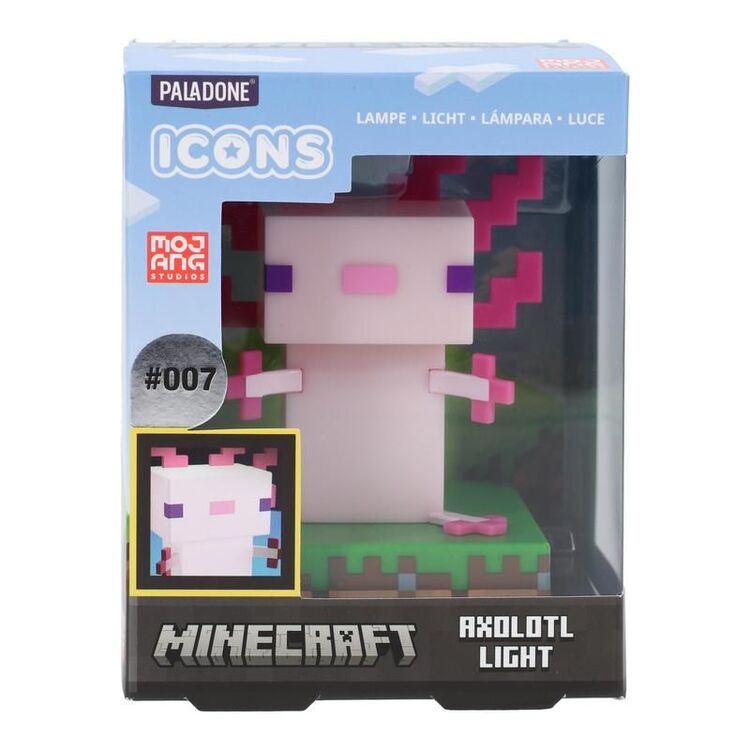 Product Minecraft Axolotl Icon Light image