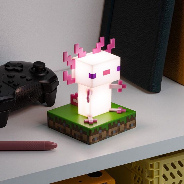 Product Minecraft Axolotl Icon Light image