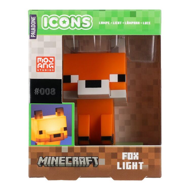 Product Paladone Icons: Minecraft - Fox Light (PP13275MCF) image