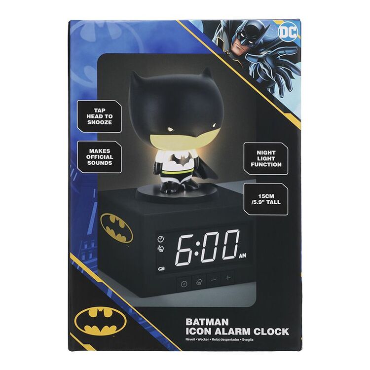 Product Ξυπνητήρι Paladone Icons: DC Batman - Alarm Clock  image