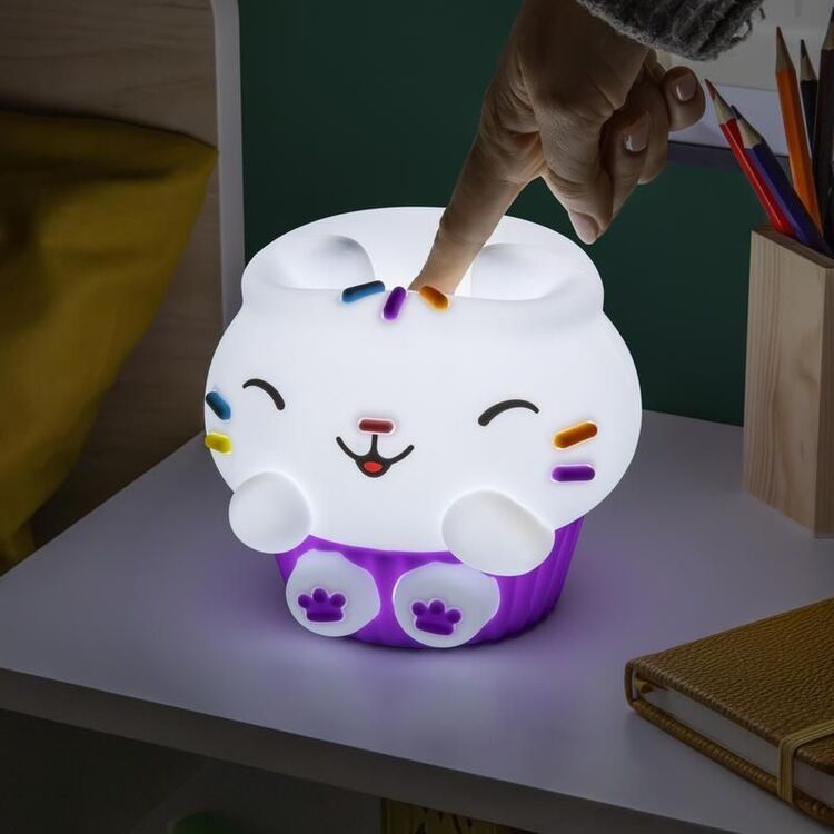 Product Φωτιστικό Paladone SquishyGlo: Gabby' s Dollhouse - Cakey Cat Silicone Light Rechargeable (PP14083GDH) image