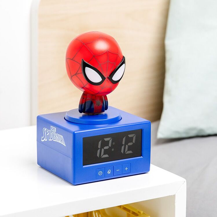 Product Ξυπνητήρι Paladone Icons: Spiderman - Alarm Clock image