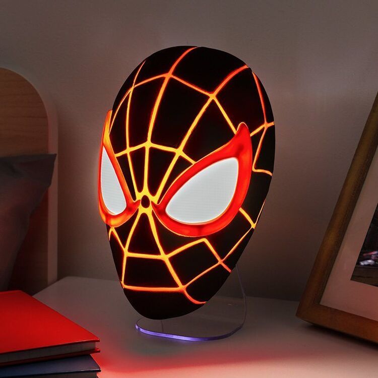 Product Φωτιστικό Marvel Spider-Man Miles Morales Mask Light image