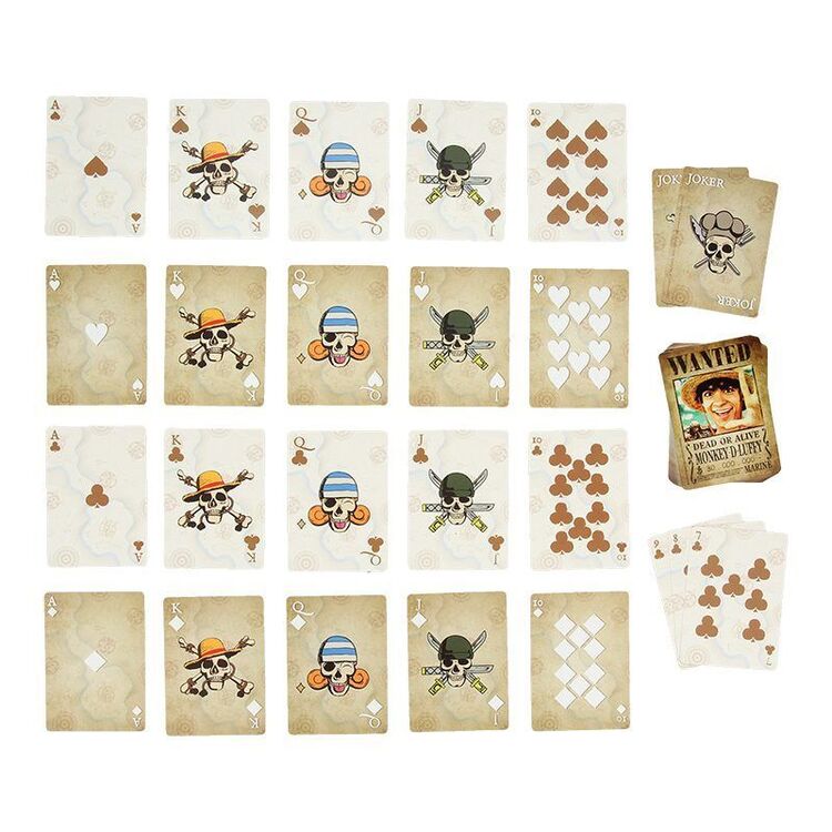 Product Paladone: One Piece - Playing Cards in Tin (PP14380OPNF) image