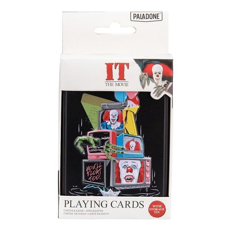 Product Τράπουλα Paladone: IT - Pennywise Playing Cards in a Tin (PP14418IT) image