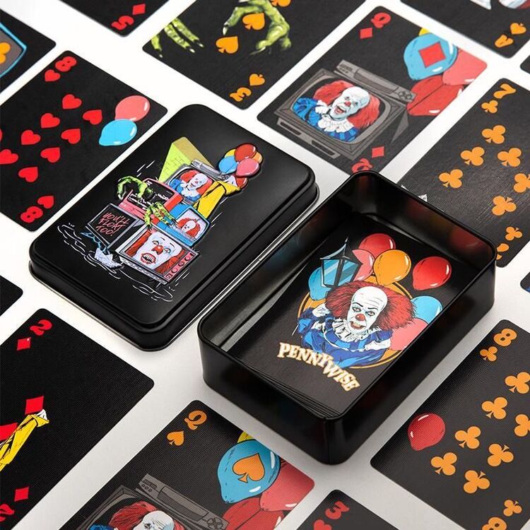 Product Τράπουλα Paladone: IT - Pennywise Playing Cards in a Tin (PP14418IT) image