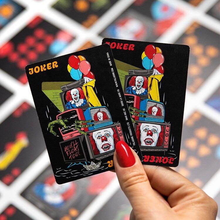 Product Τράπουλα Paladone: IT - Pennywise Playing Cards in a Tin (PP14418IT) image