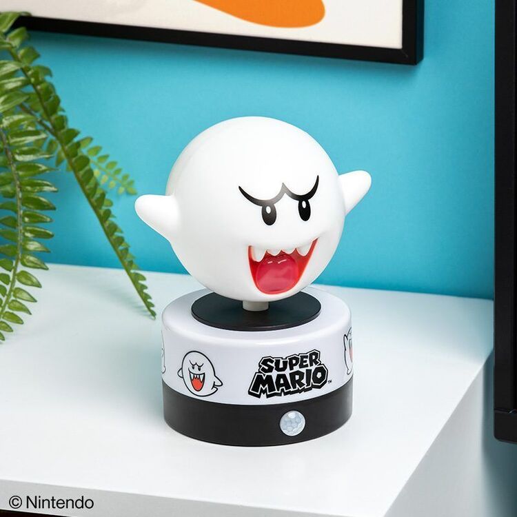Product Φωτιστικό Paladone: Super Mario - Boo Room Guard Lamp (PP14434NN) image