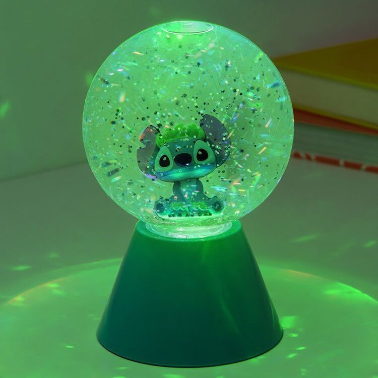 Product Disney Stitch Glitter Ball LED Lamp image